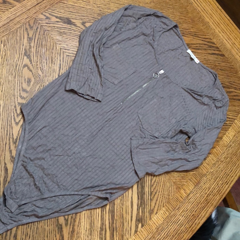 3/4 sleeve bodysuit nwot